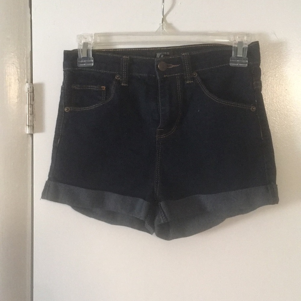High waisted shorts